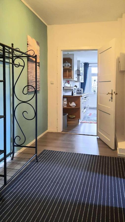 Vierseitenhof Hasenfelde - Ferienwohnung Feldblick Steinhofel Buitenkant foto